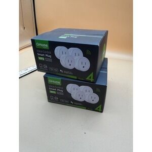 Ghome Smart Voice Control Smart Plug WP3,  2- 4 Pack New, Alexa, Google Home NEW